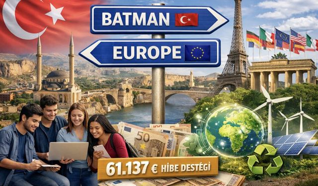 Batman’dan Avrupa’ya Çifte Proje Başarısı