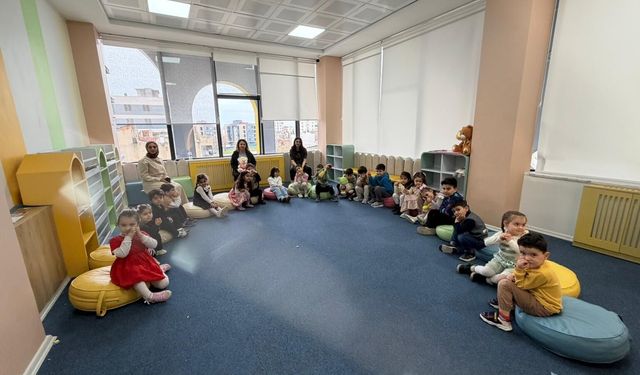 Batman’ın İlk Bebek ve Çocuk Kütüphanesi Yoğun İlgi Görüyor