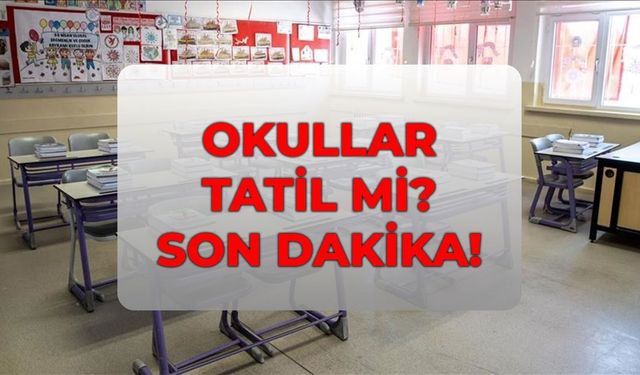 15 Nisan 2026 Okullar Tatil mi, Yarın Okul Var mı? Bursa'da Yarın Okullar Tatil mi?