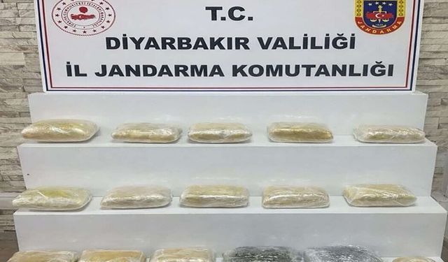 Diyarbakır’da Narkotik Operasyonu: 22 Kilo Esrar Ele Geçirildi, 14 Gözaltı