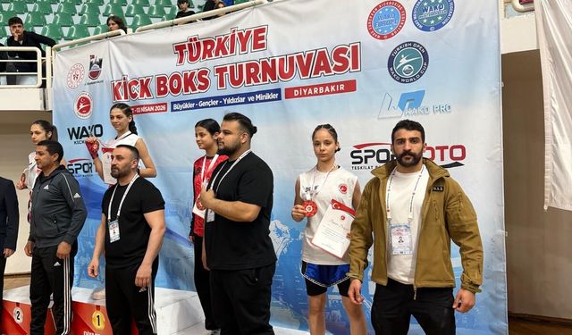 Diyarbakır’dan Türkiye’ye Damga! Kickboksta Madalya Yağmuru