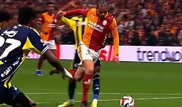Sane’nin Pozisyonu Penaltı mı? Galatasaray - Fenerbahçe Derbisinde Tartışmalı An!