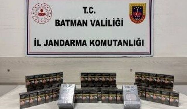 Hasankeyf’te 19 Araçta Binlerce Kaçak Ürün Ele Geçirildi!