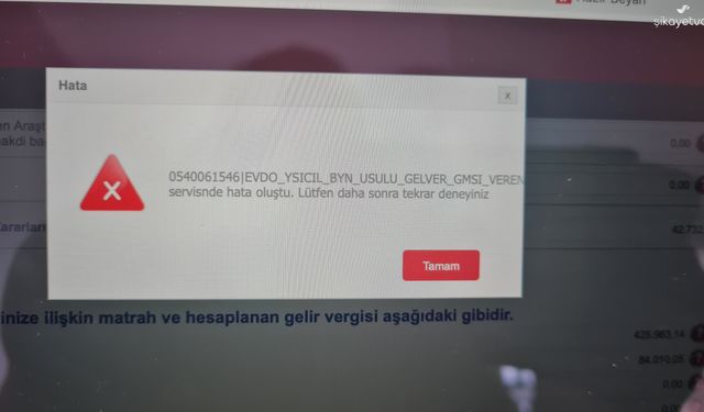 Hazır Beyan Sistemi Neden Hata Veriyor Çözüldü mü? (2026)