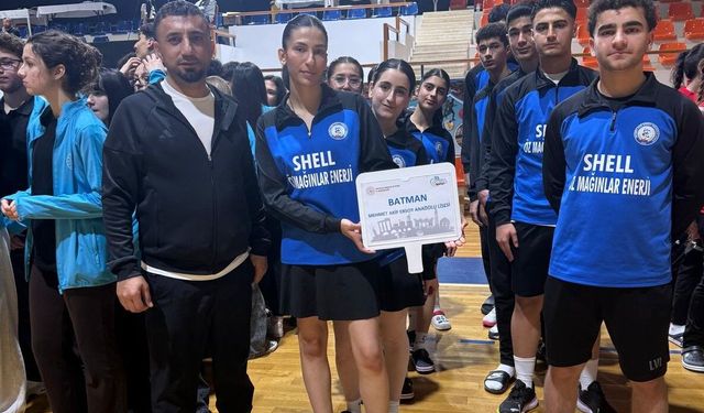 Korfbol Türkiye Finallerinde Batman İmzası