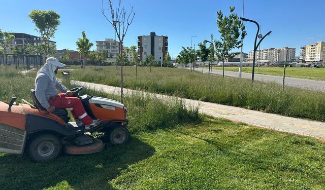 Batman’da 224 Parkta Bakım ve Çim Mesaisi Başladı