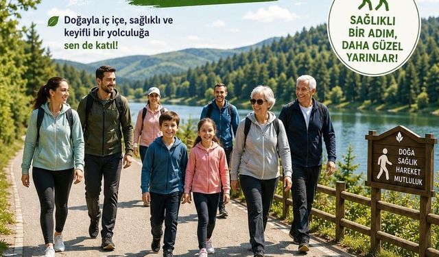 Gercüş'te Doğa Yürüyüşü: Doğa ile Buluşan Adımlar Kırkat Göleti’ne Uzanıyor