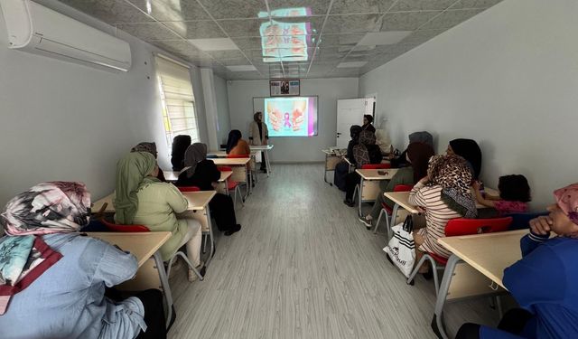Batman’da Kadınlara Kanserle Mücadele Eğitimi
