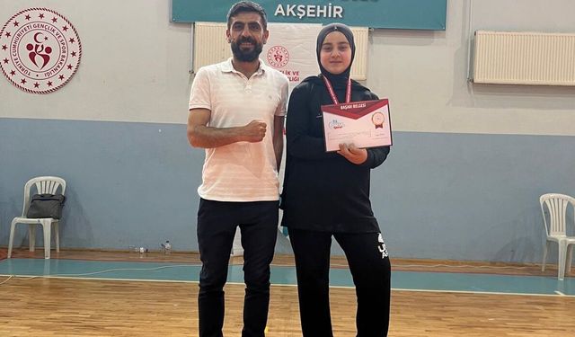 Berfin Ağar Türkiye Şampiyonu Oldu