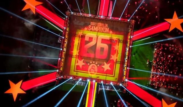 Galatasaray şampiyonluk kupa kutlamaları 2026 drone resimleri!