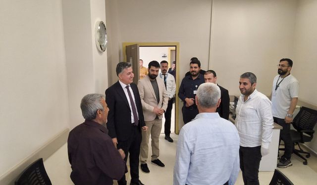Gercüş ve Kayapınar’da Sağlık Hizmetlerine Yakın Takip