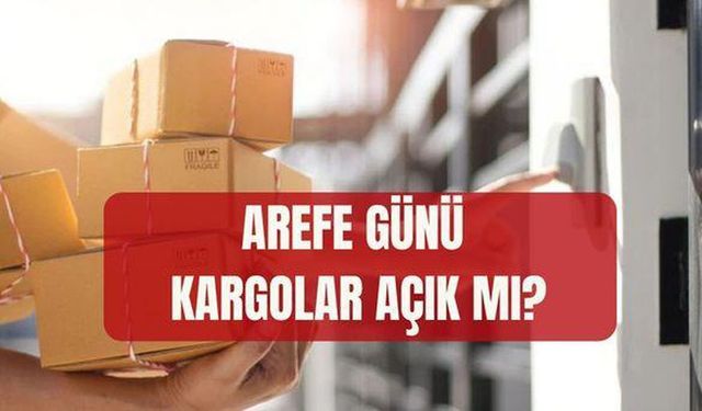 DHL, Aras, Yurtiçi, Sürat Kurban Bayramı kargoların çalışma saatleri Kargolar bugün açık mı, dağıtım yapıyorlar mı?