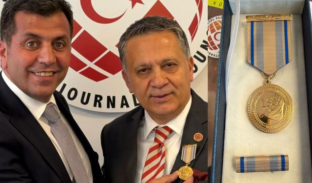 KGK Genel Başkanı Mehmet Ali Dim’e Azerbaycan’dan “150. Yıl Madalyonu” Onuru