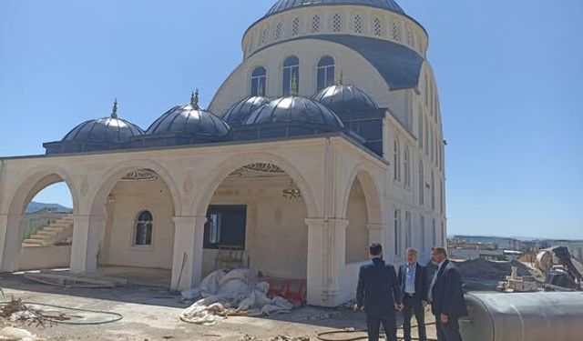 Müftü Durmuş’tan Cami İnşaatlarında İnceleme