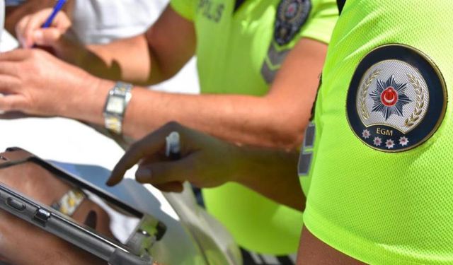 Trafik denetimlerinde 126 sürücüye ceza