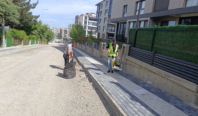 Yeni Yerleşim Alanlarında Genel Temizlik Çalışması