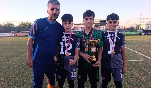 1955 Batman Belediyespor U13 Takımı Şampiyon