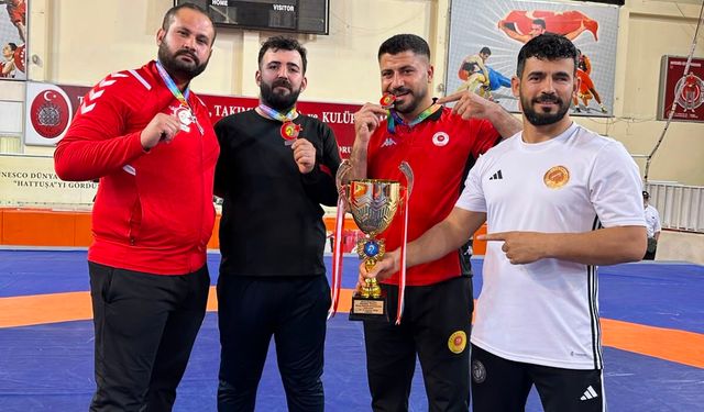 Batman Petrolspor Güreşte Türkiye’yi Salladı