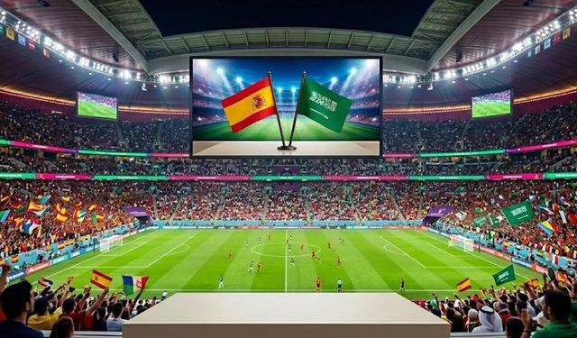 İspanya Suudi Arabistan maçı nerede yayınlanıyor, hangi kanalda?