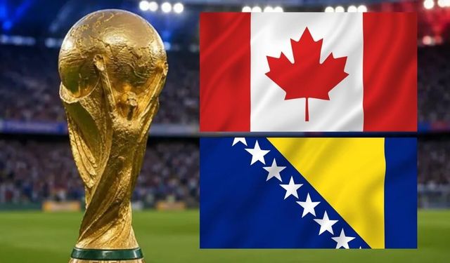 Kanada Bosna Hersek maçı hangi kanalda, nereden izlenir? Kanada Bosna Hersek CANLI nereden izlenir?
