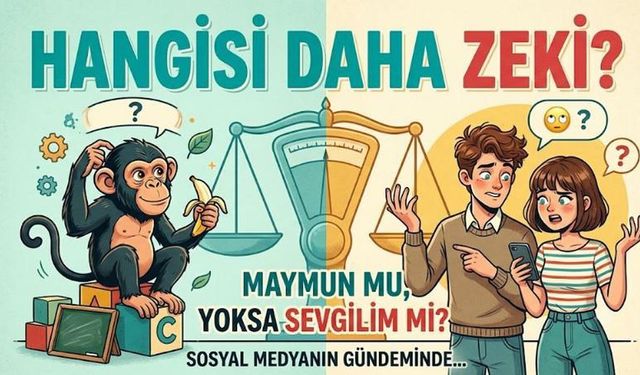 Maymun mu daha zeki sevgilim mi soruları! ve cevapları nedir?