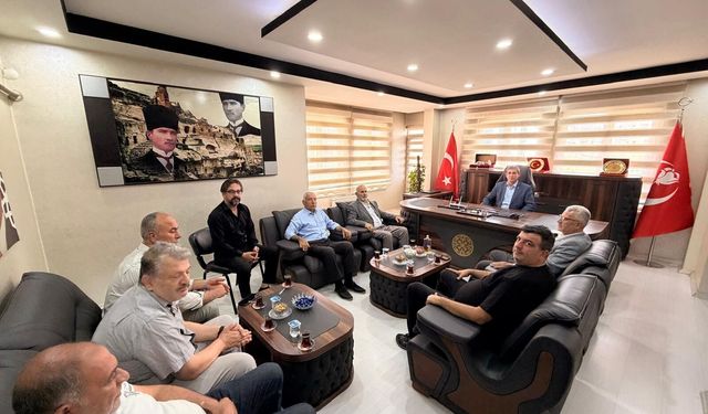 Saadet Partisi’nden BBP’ye Ziyaret