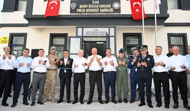 Şehit Özkan Kocaer Polis Merkezi Hizmete Açıldı