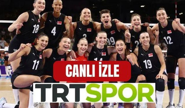 (TÜRKİYE ALMANYA VOLEYBOL MAÇI) TRT 1 HD kesintisiz donmadan nasıl izlenir? TRT Spor CANLI İZLE