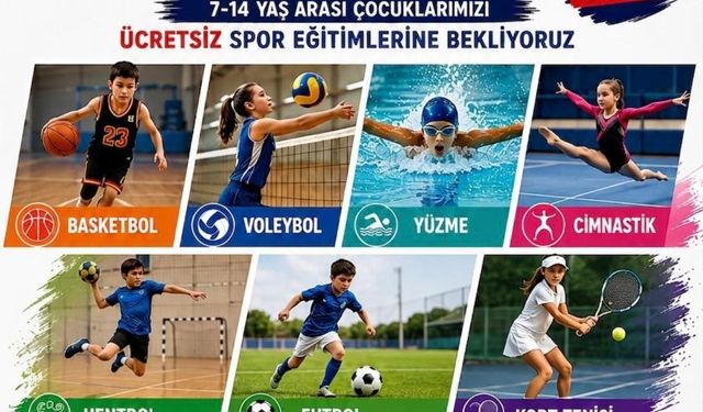 Yaz Spor Okulları Başlıyor