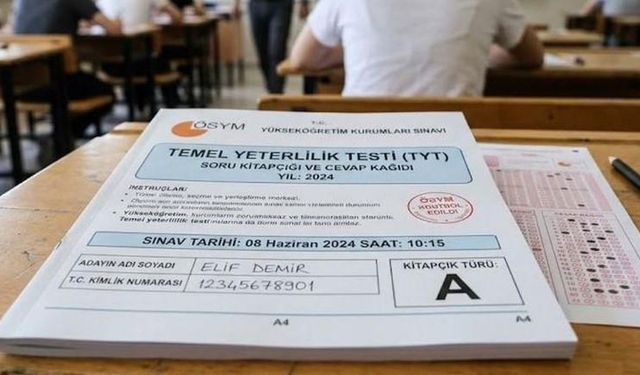 SON DAKİKA! YKS SORU KİTAPÇIKLARI ve CEVAP ANAHTARLARI yayımlandı