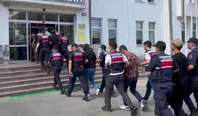 16 ilde organize suç örgütlerine operasyon: 228 şüpheli yakalandı