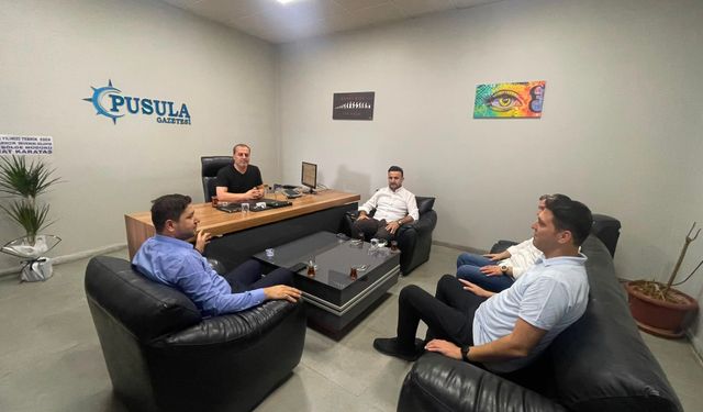 AK Parti'den Pusula Gazetesi'ne 17. Yıl Ziyareti