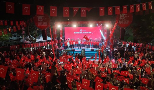 Batman'da 15 Temmuz'un 10. Yılında Binler Tek Yürek Oldu