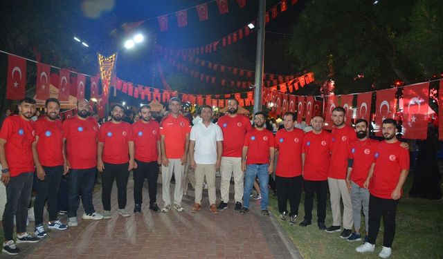Engelliler Süper Takımı 15 Temmuz'da Tam Kadro Alandaydı