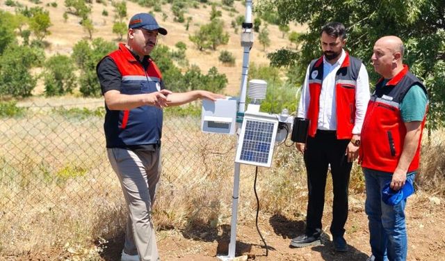 Gercüş'te Bağ ve Fıstık Üreticilerine Cep Telefonundan Erken Uyarı