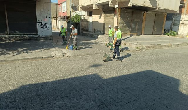 Hilal Mahallesinde Genel Temizlik Çalışması