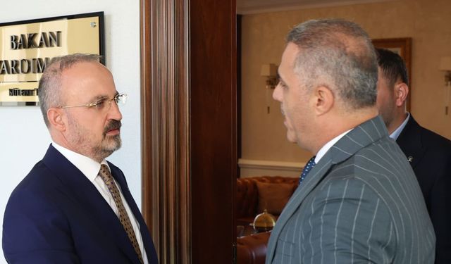 HÜSEYİN ŞANSİ, BATMAN’IN TALEPLERİNİ BAKAN YARDIMCISI BÜLENT TURAN’A İLETTİ