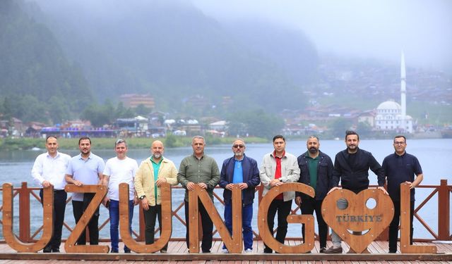 Hüseyin Şansi, Uzungöl’de Batmanlı İş İnsanlarını Ziyaret Etti