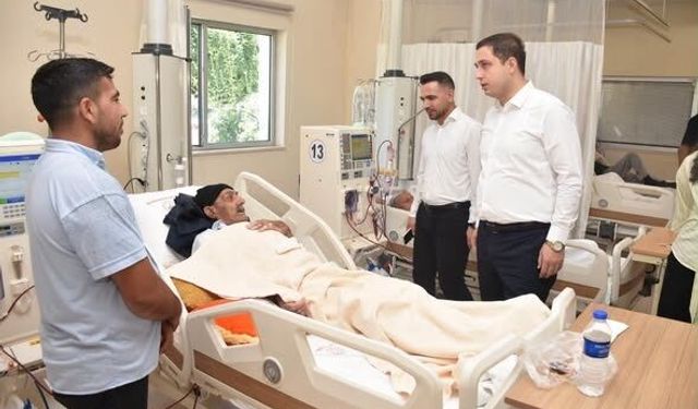 Kaymakam Başar’dan Hastanede Moral Ziyareti