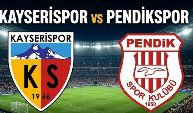 Kayserispor Pendikspor nereden CANLI izlenir? Kayserispor Pendikspor maçı hangi kanalda?