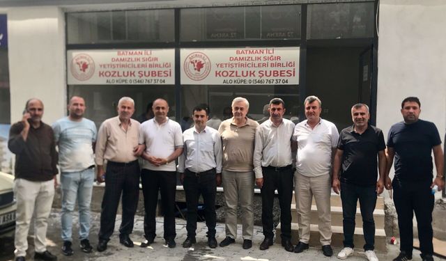 Kozluk'ta Hayvancılığa Büyük Kolaylık