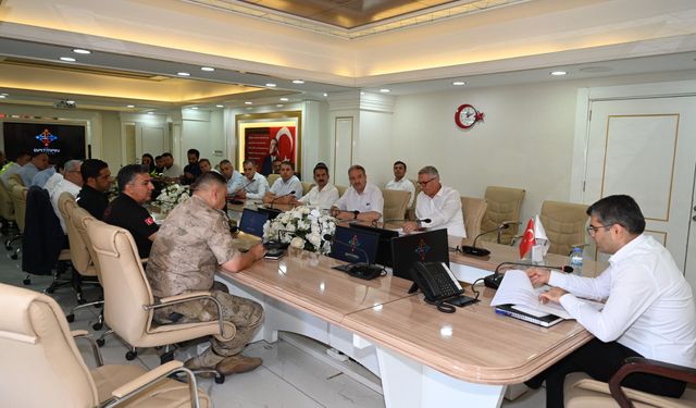 Okul Güvenliği ve İl Yürütme Kurulu Toplantısı Gerçekleştirildi
