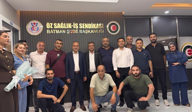 Öz Sağlık-İş Genel Başkanı Devlet Sert’ten Batman Çıkarması