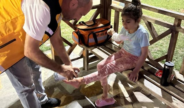 Parklarda Şenlik, Sahada Sağlık Desteği