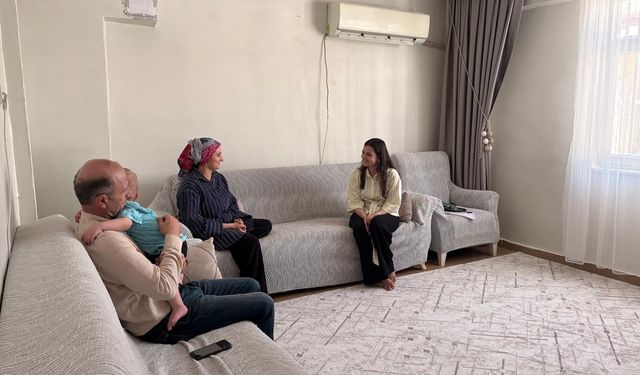 Sason'da Anne ve Bebek Sağlığı İçin Kapı Kapı Takip