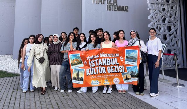 TÜBİTAK'ta Başarı Gösteren Batmanlı Gençlere İstanbul Ödülü