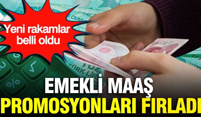Bankalar Emekliler İçin Yarışa Girdi! Promosyon Tutarları 35 Bin TL'yi Buldu
