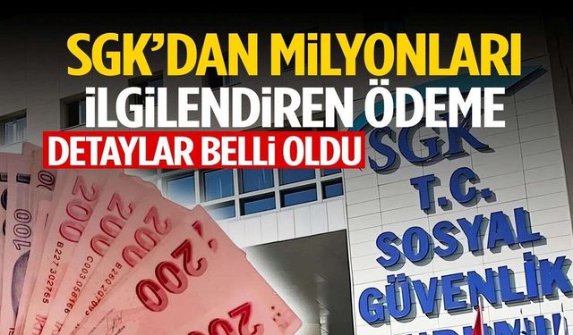 SGK’da Biriken Paralar İade Ediliyor! Emekli Olamayanlara Toplu Ödeme Müjdesi