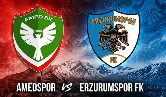 Amedspor Maçı Şifresiz mi, Hangi Kanalda? Erzurumspor Mücadelesi Ne Zaman, Saat Kaçta? İlk 11'ler Belli Oldu mu?