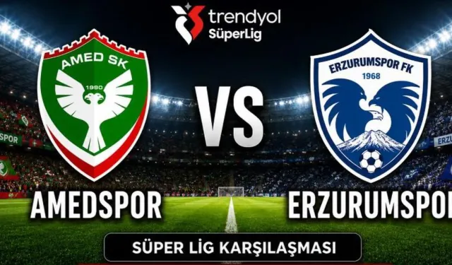 Amedspor Erzurumspor Maçı Ne Zaman, Saat Kaçta, Hangi Kanalda Canlı Yayınlanacak?